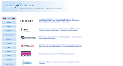 Desktop Screenshot of episerve.de